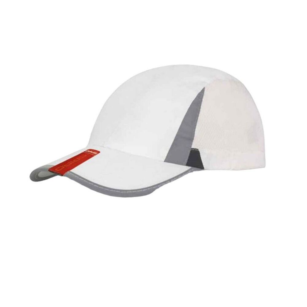 Result Headwear Spiro Sport Cap / White/Black